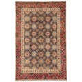 Ecarpetgallery Hand Knotted Kayseri Vintage Dark Navy Wool Rug 59 X 89