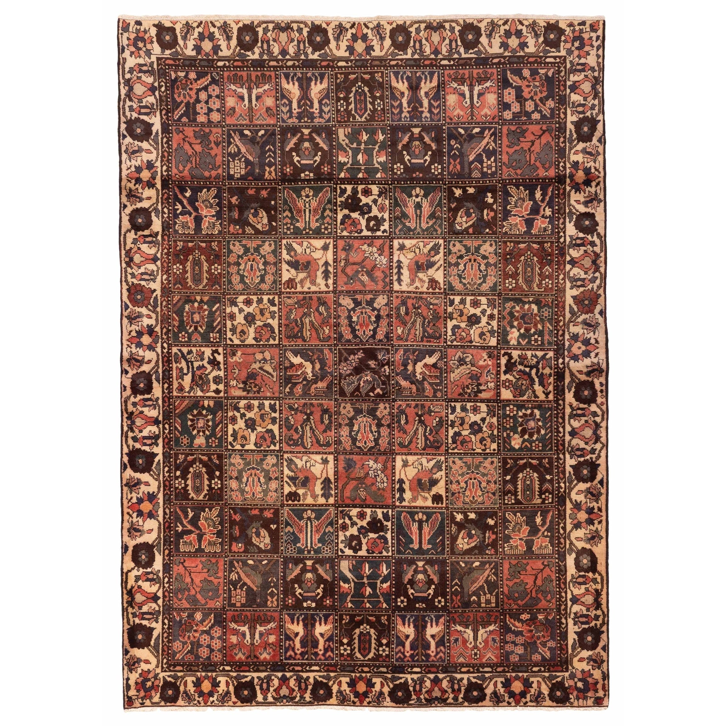 Ecarpetgallery Hand Knotted Kayseri Vintage Light Red Wool Rug 68 X 94