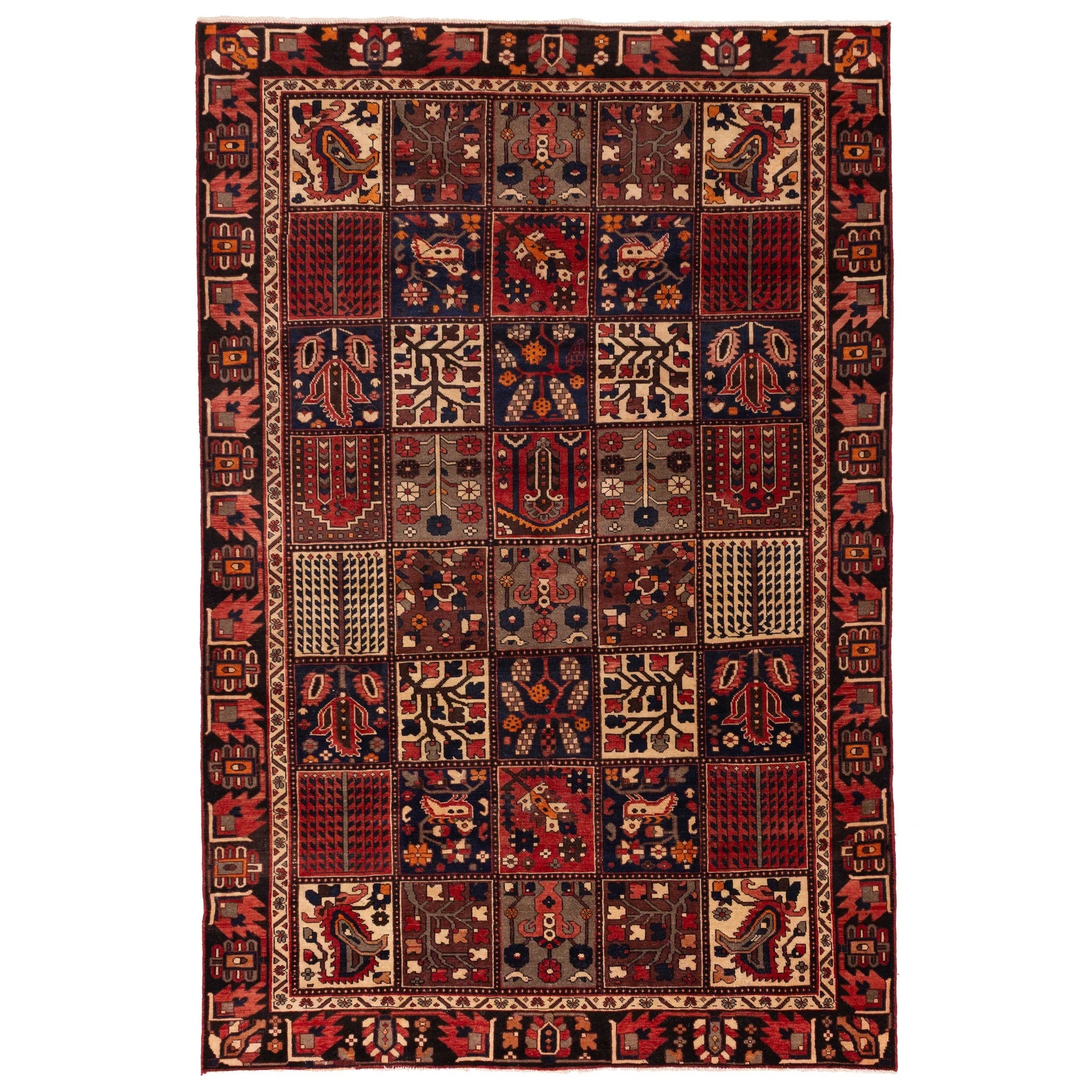 Ecarpetgallery Hand Knotted Kayseri Vintage Red Wool Rug 66 X 98