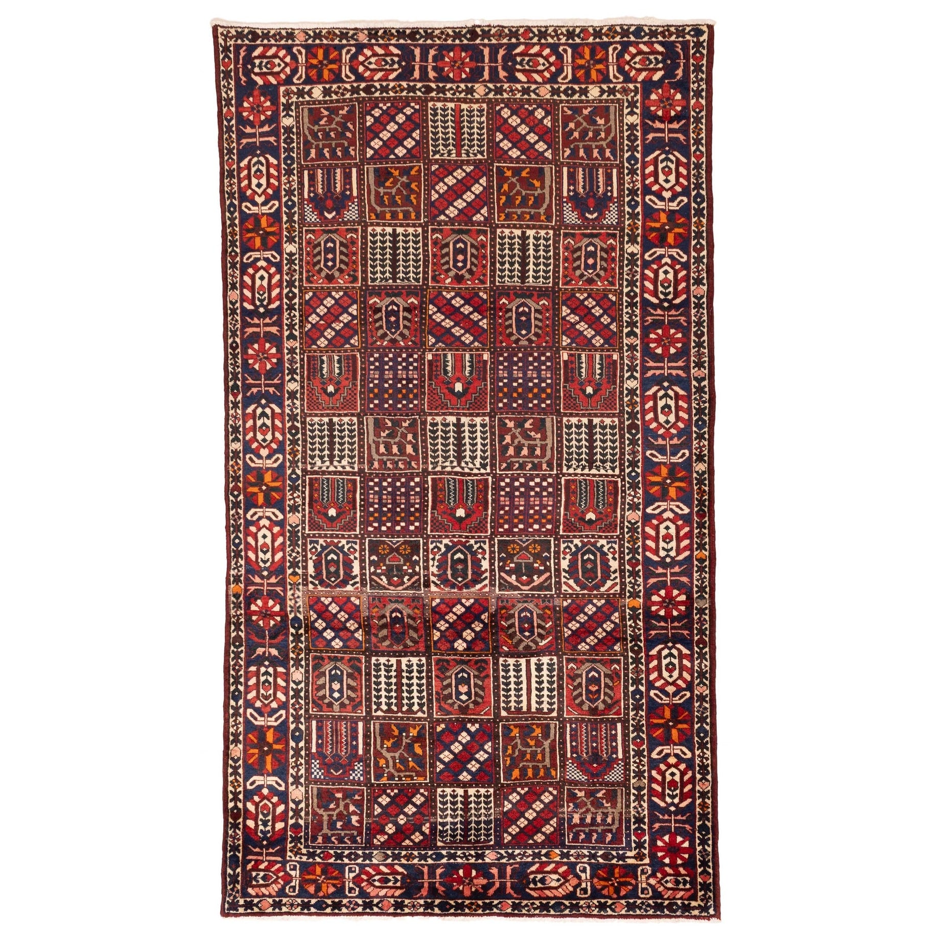 Ecarpetgallery Hand Knotted Kayseri Vintage Red Wool Rug 52 X 97