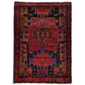 Ecarpetgallery Hand Knotted Konya Anatolian Dark Navy Red Wool Rug 310 X 51