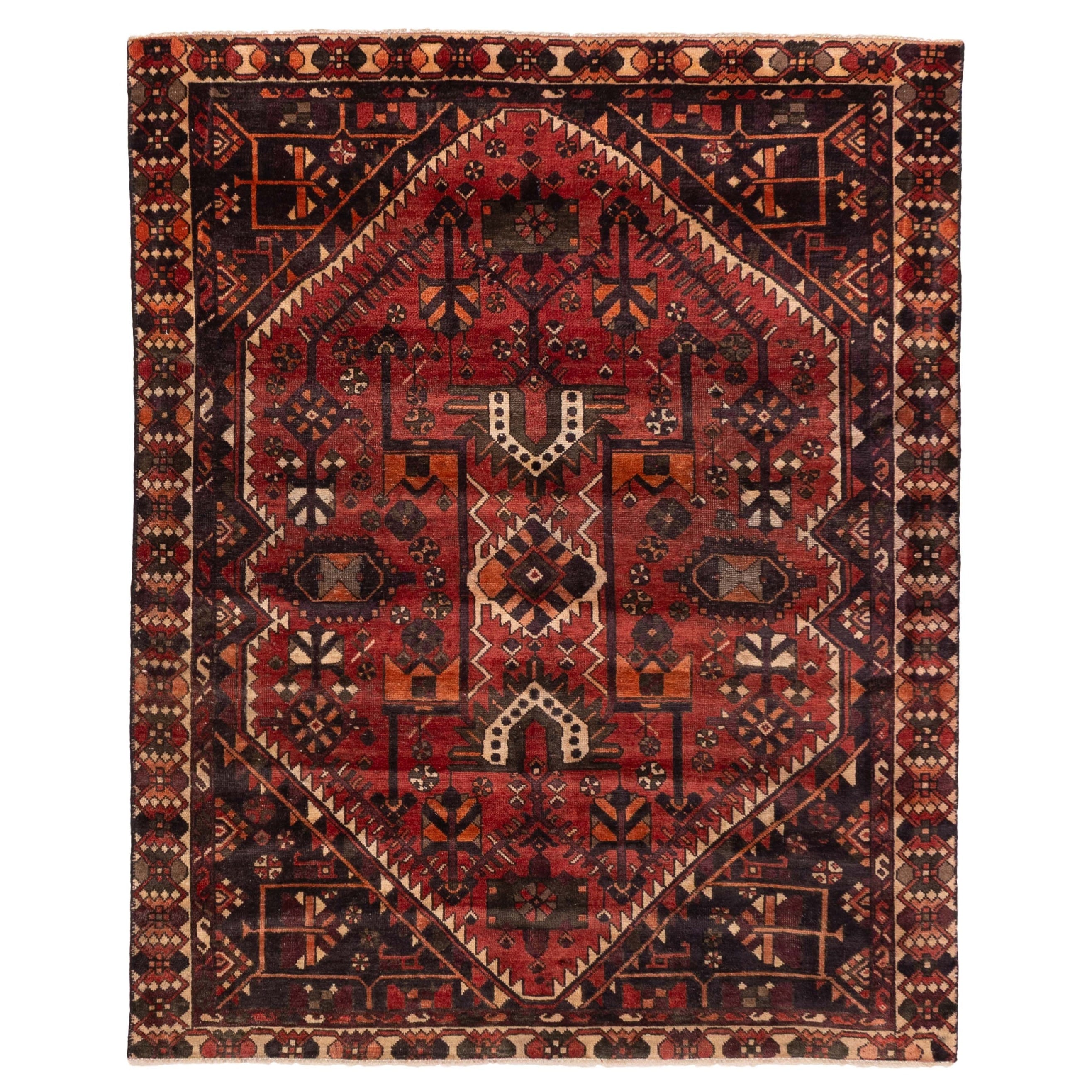 Ecarpetgallery Hand Knotted Konya Anatolian Dark Red Wool Rug 49 X 511