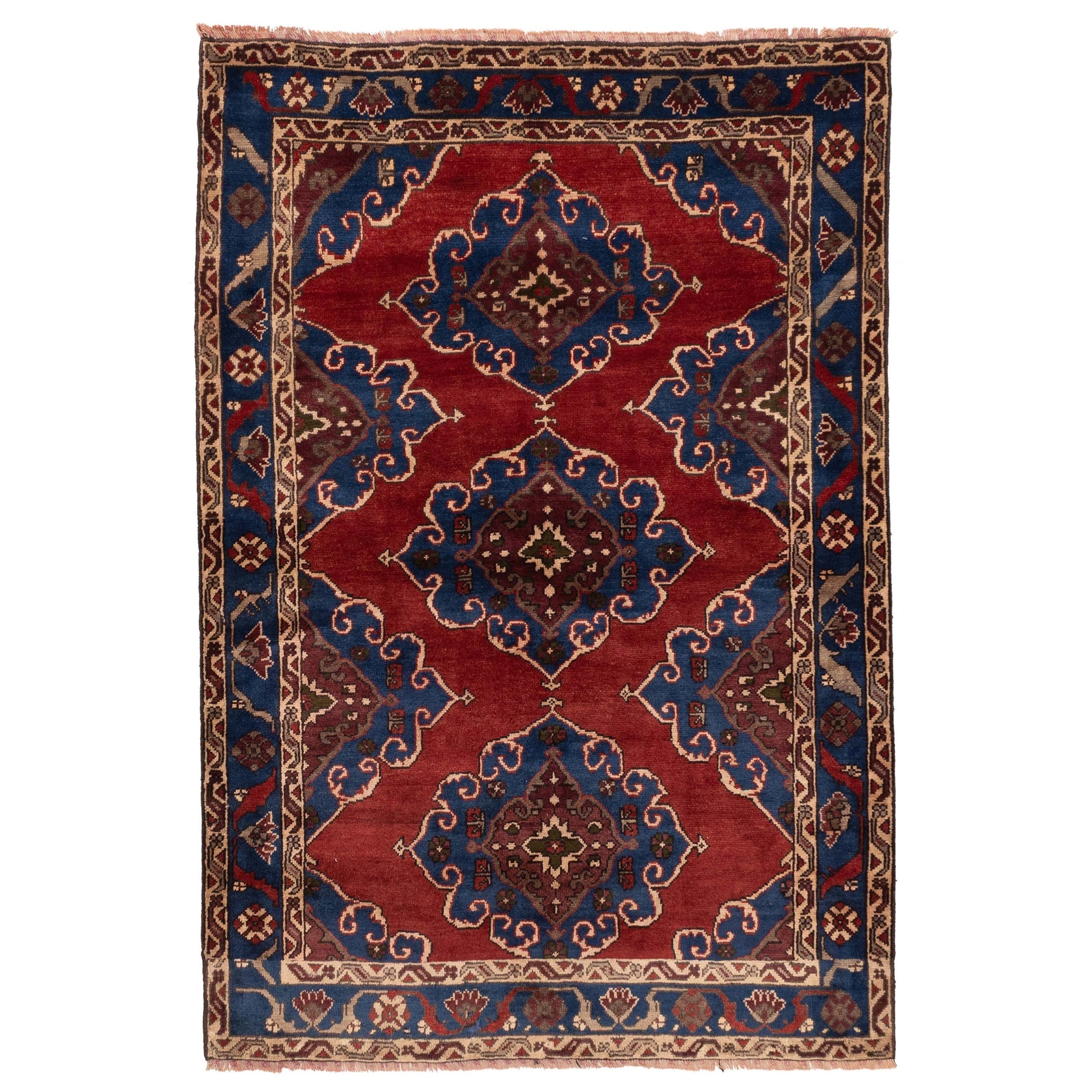 Ecarpetgallery Hand Knotted Konya Anatolian Red Wool Rug 410 X 71