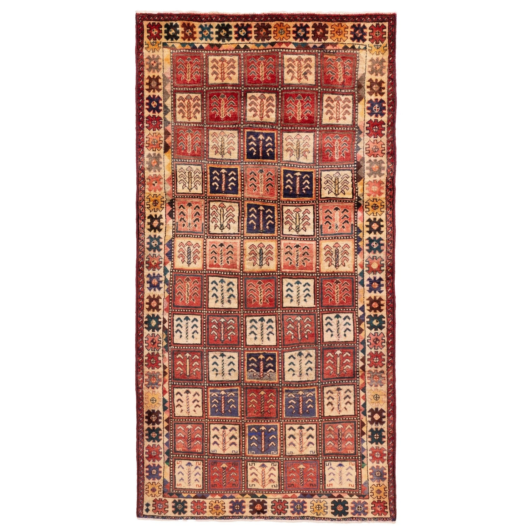 Ecarpetgallery Hand Knotted Konya Anatolian Red Wool Rug 46 X 96