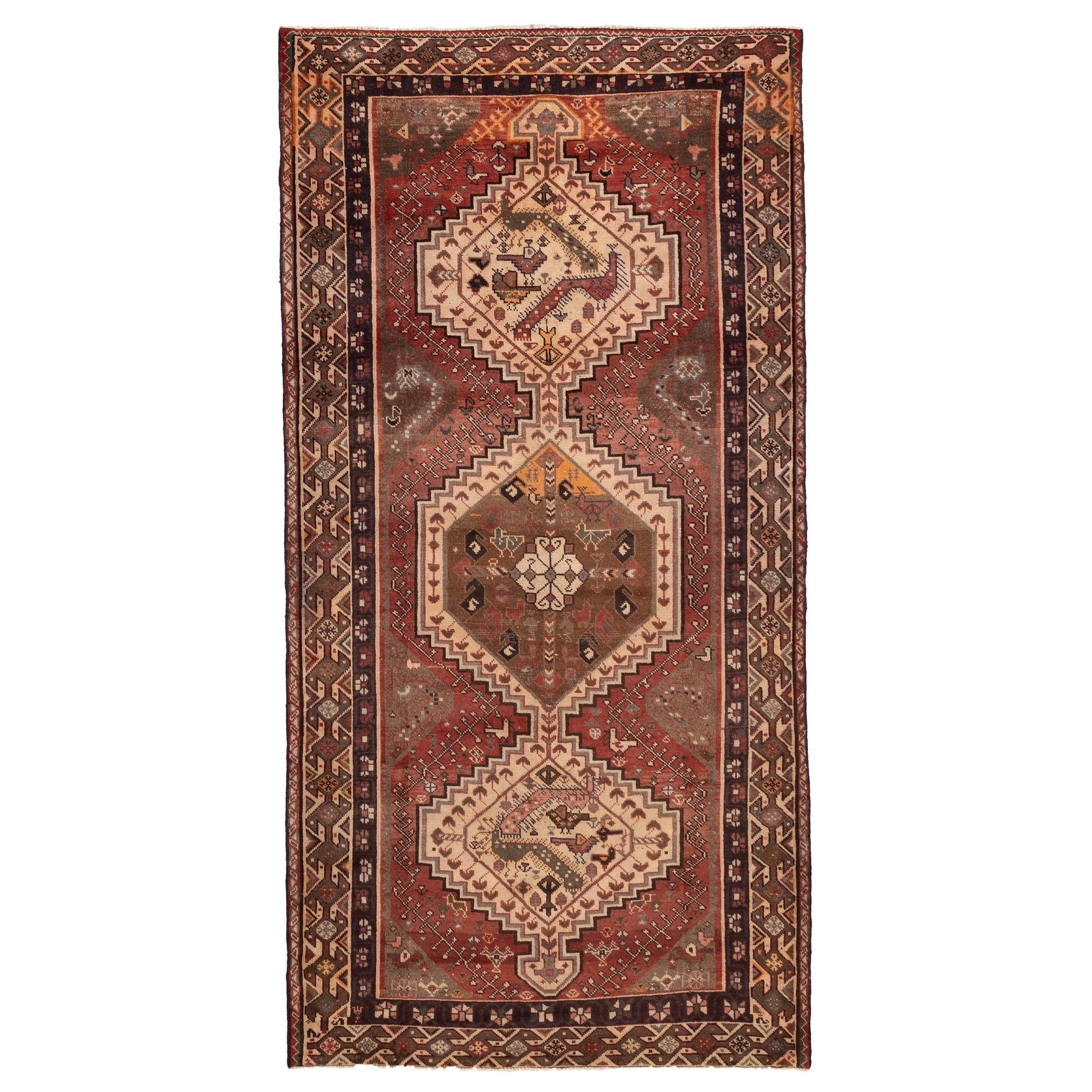 Ecarpetgallery Hand Knotted Konya Anatolian Red Wool Rug 50 X 911