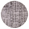 Ecarpetgallery Hand Knotted Legacy Black Light Grey Silk Wool Rug 80 X 80