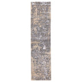 Ecarpetgallery Hand Knotted Legacy Charcoal Silk Wool Rug 26 X 103