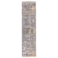 Ecarpetgallery Hand Knotted Legacy Charcoal Silk Wool Rug 26 X 103