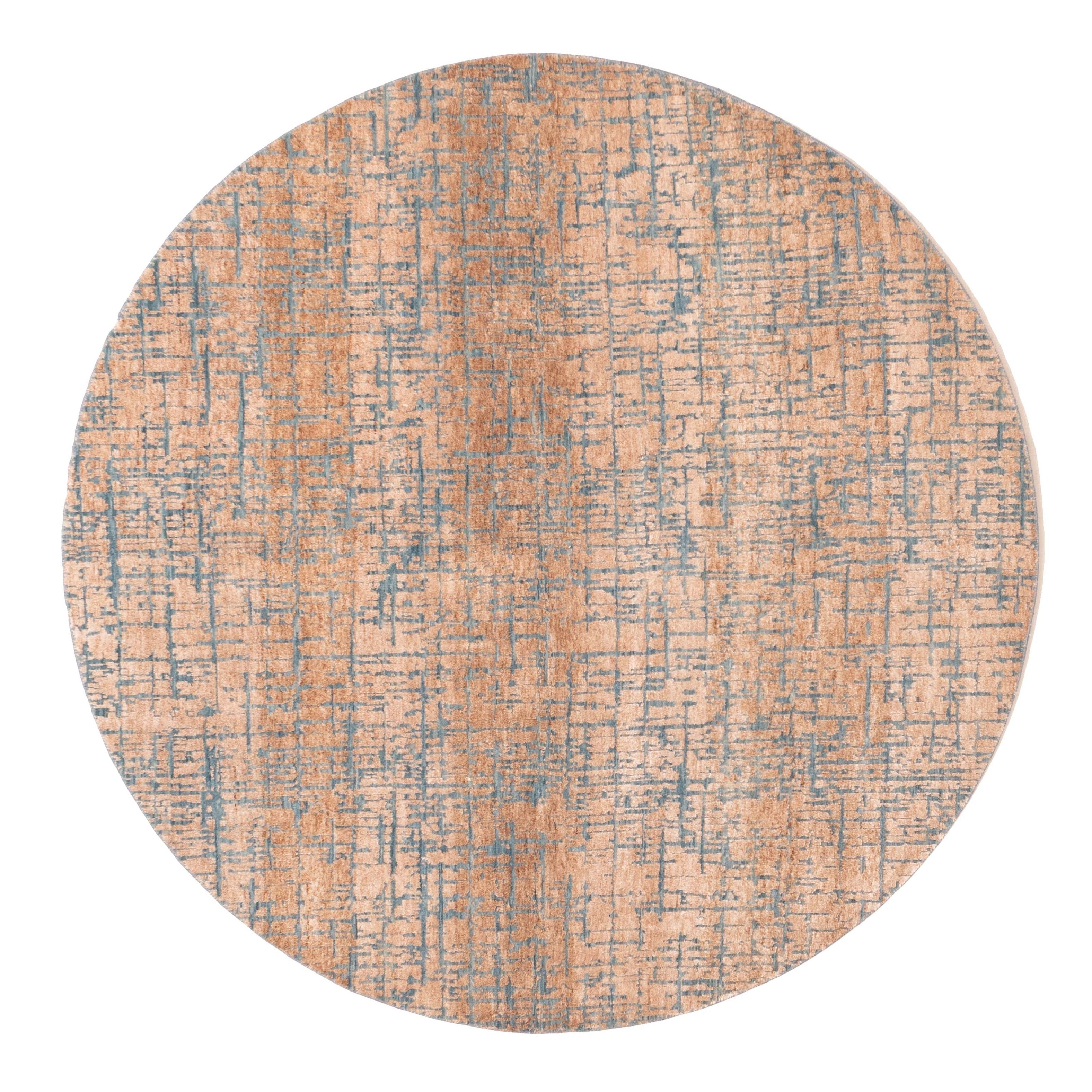 Ecarpetgallery Hand Knotted Legacy Copper Silk Wool Rug 510 X 510