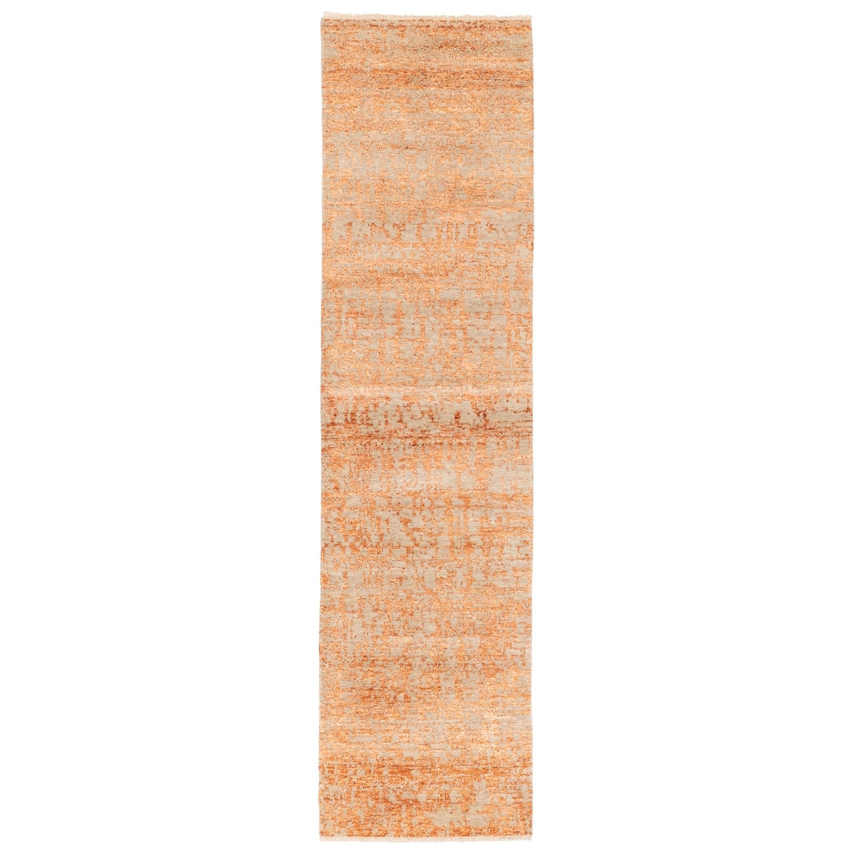 Ecarpetgallery Hand Knotted Legacy Copper Silk Wool Rug 25 X 911