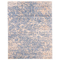 Ecarpetgallery Hand Knotted Legacy Dark Blue Silk Wool Rug 710 X 102