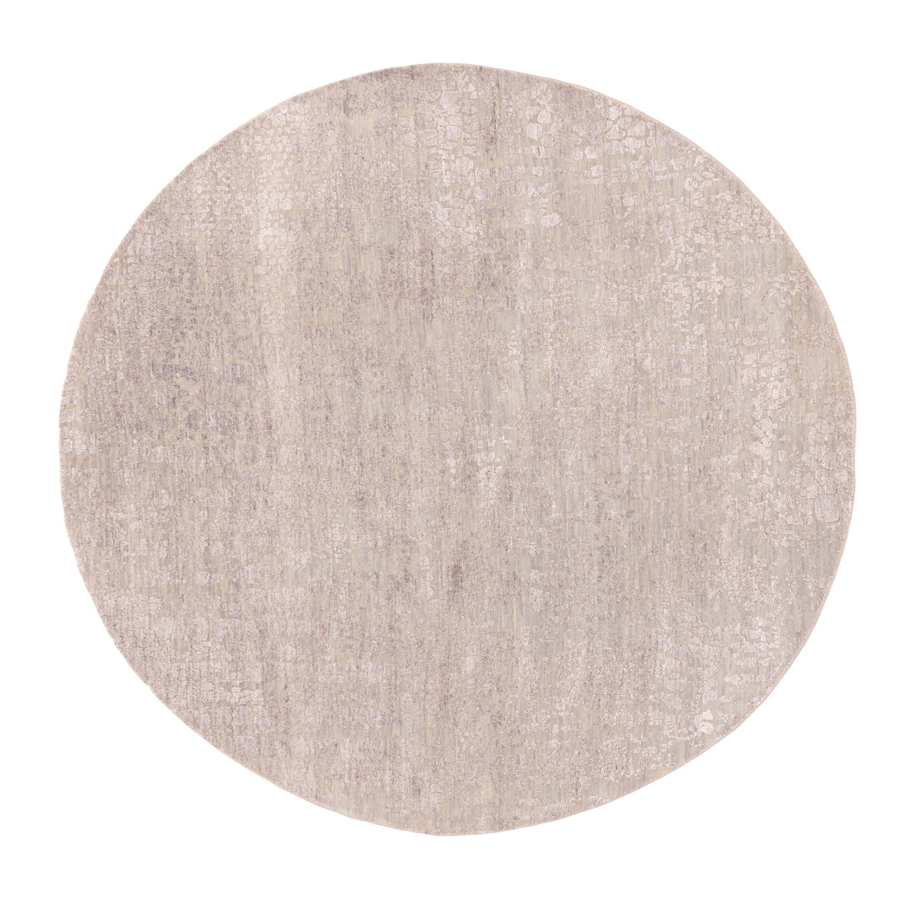 Ecarpetgallery Hand Knotted Legacy Grey Silk Wool Rug 59 X 510