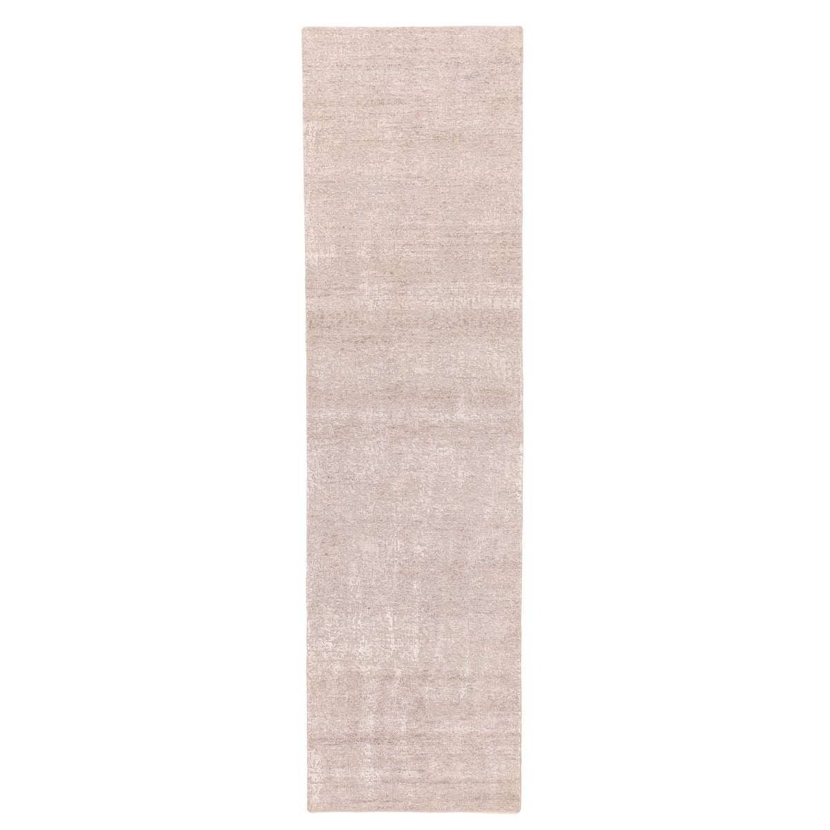 Ecarpetgallery Hand Knotted Legacy Grey Silk Wool Rug 26 X 910