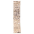 Ecarpetgallery Hand Knotted Legacy Grey Silk Wool Rug 26 X 122