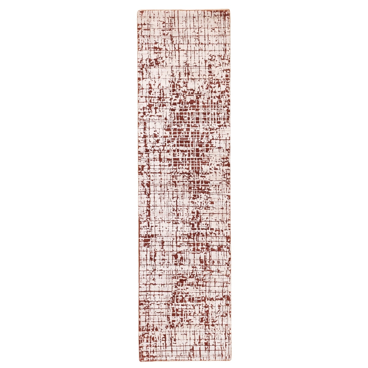 Ecarpetgallery Hand Knotted Legacy Ivory Silk Wool Rug 26 X 910
