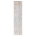 Ecarpetgallery Hand Knotted Legacy Light Blue Silk Wool Rug 25 X 103