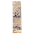 Ecarpetgallery Hand Knotted Legacy Light Blue Silk Wool Rug 26 X 100