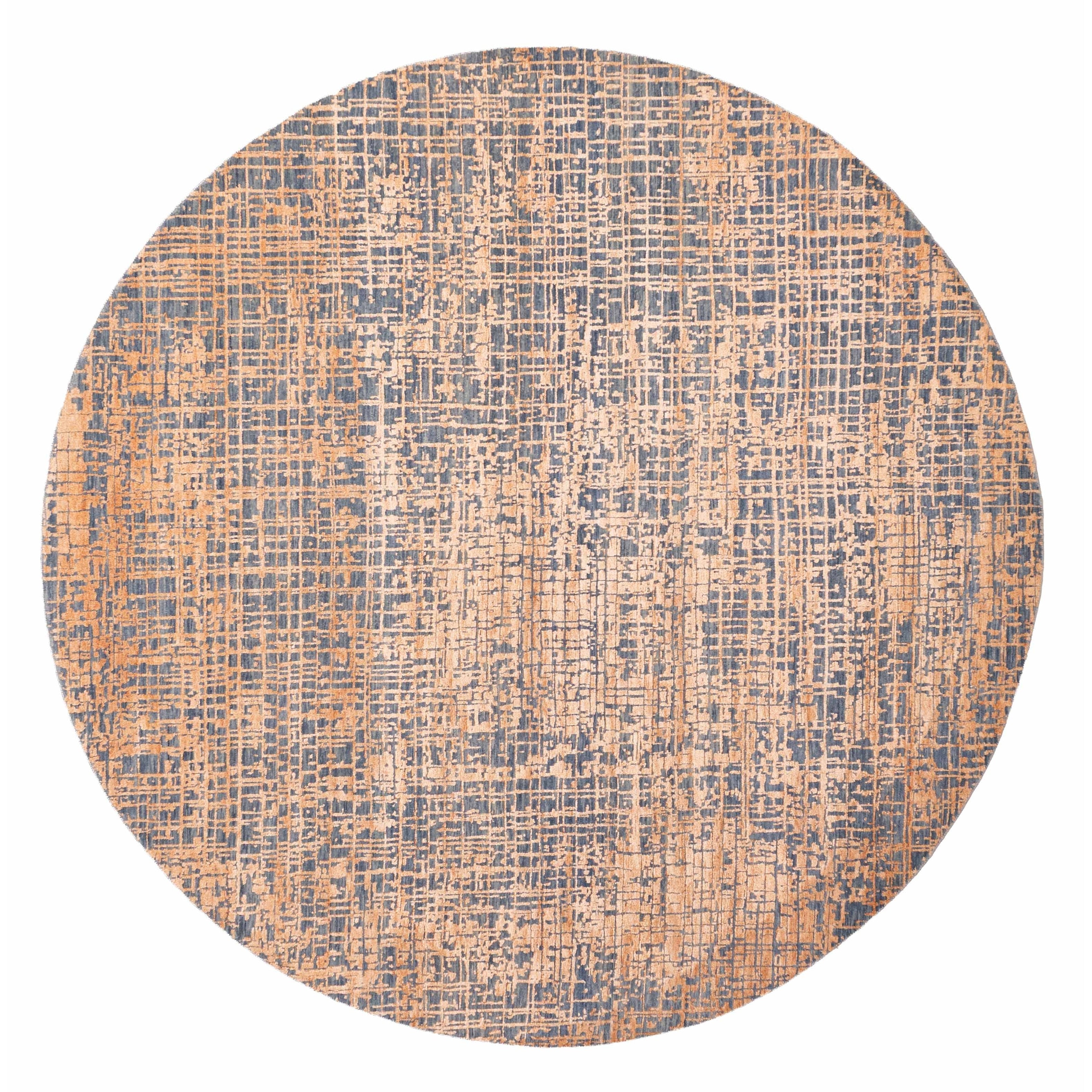 Ecarpetgallery Hand Knotted Legacy Light Copper Silk Wool Rug 711 X 711