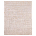 Ecarpetgallery Hand Knotted Legacy Light Grey Silk Wool Rug 80 X 99