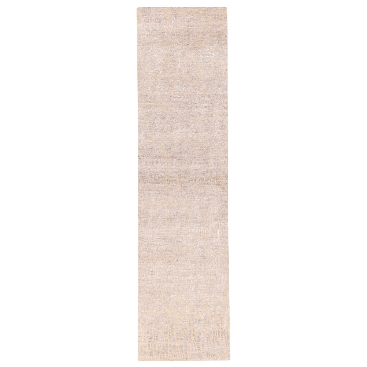 Ecarpetgallery Hand Knotted Legacy Light Grey Silk Wool Rug 26 X 911