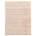 Ecarpetgallery Hand Knotted Legacy Light Grey Silk Wool Rug 81 X 103
