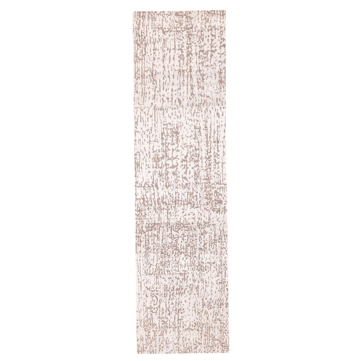 Ecarpetgallery Hand Knotted Legacy Silver Taupe Silk Wool Rug 26 X 911