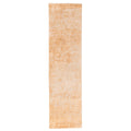 Ecarpetgallery Hand Knotted Legacy Tan Silk Wool Rug 26 X 100