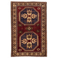 Ecarpetgallery Hand Knotted Melis Vintage Dark Red Wool Rug 57 X 88