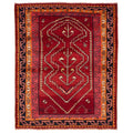 Ecarpetgallery Hand Knotted Melis Vintage Red Wool Rug 52 X 61