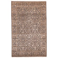 Ecarpetgallery Hand Knotted Mirzapur Charcoal Viscose Wool Rug 66 X 103