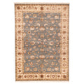 Ecarpetgallery Hand Knotted Mirzapur Dark Grey Viscose Wool Rug 60 X 88