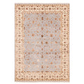 Ecarpetgallery Hand Knotted Mirzapur Grey Viscose Wool Rug 58 X 711