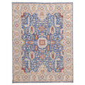 Ecarpetgallery Hand Knotted Modern Oushak Dark Blue Wool Rug 80 X 102