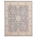 Ecarpetgallery Hand Knotted Modern Oushak Dark Grey Wool Rug 82 X 102