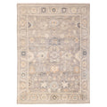 Ecarpetgallery Hand Knotted Modern Oushak Grey Wool Rug 810 X 120