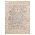 Ecarpetgallery Hand Knotted Modern Oushak Grey Wool Rug 81 X 103