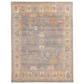 Ecarpetgallery Hand Knotted Modern Oushak Grey Wool Rug 710 X 910