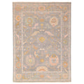 Ecarpetgallery Hand Knotted Modern Oushak Grey Sage Wool Rug 810 X 1111
