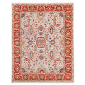 Ecarpetgallery Hand Knotted Modern Oushak Light Blue Light Grey Wool Rug 78 X 99