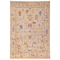 Ecarpetgallery Hand Knotted Modern Oushak Light Grey Wool Rug 910 X 1310