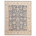 Ecarpetgallery Hand Knotted Modern Oushak Navy Wool Rug 81 X 103