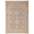Ecarpetgallery Hand Knotted Modern Oushak Sage Wool Rug 911 X 139