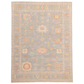 Ecarpetgallery Hand Knotted Modern Oushak Sage Wool Rug 811 X 119