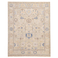 Ecarpetgallery Hand Knotted Modern Oushak Sage Wool Rug 81 X 103