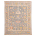 Ecarpetgallery Hand Knotted Modern Oushak Sage Wool Rug 711 X 99