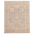 Ecarpetgallery Hand Knotted Modern Oushak Sage Wool Rug 711 X 100