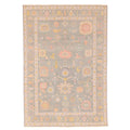 Ecarpetgallery Hand Knotted Modern Oushak Sage Wool Rug 60 X 89