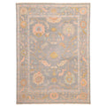 Ecarpetgallery Hand Knotted Modern Oushak Sage Wool Rug 811 X 1111