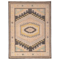 Ecarpetgallery Hand Knotted Modern Oushak Taupe Wool Rug 810 X 1110