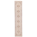 Ecarpetgallery Hand Knotted Nain Cream Silk Wool Rug 29 X 143